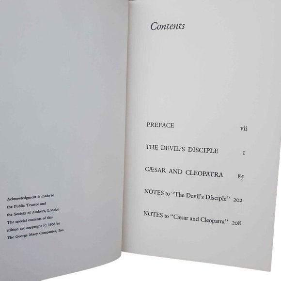 Two Plays for Puritans: The Devil's Disciple and Caesar & Cleopatra by GB Shaw - Picture 5 of 10